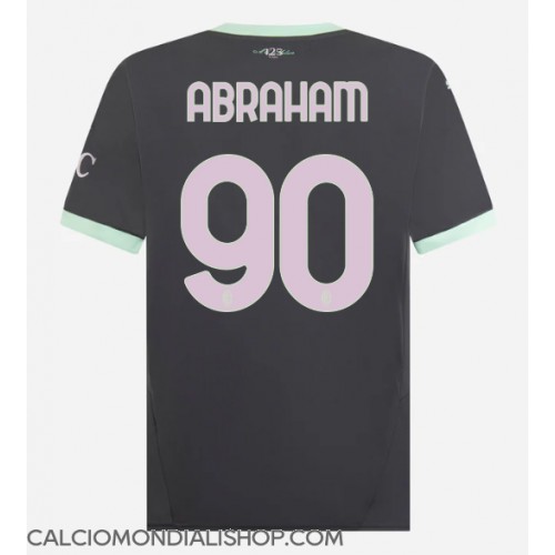 Maglie da calcio AC Milan Tammy Abraham #90 Terza Maglia 2024-25 Manica Corta